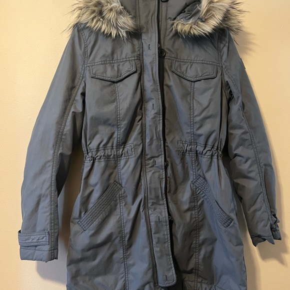A&F Sherpa Lined Military Parka - Picture 3 of 5